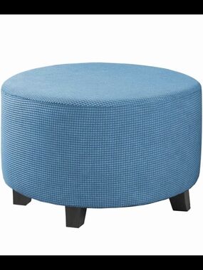 Stretch Ottoman Slipcover – Round